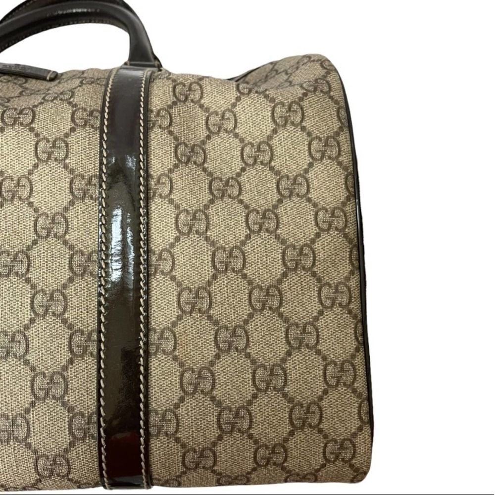 Gucci Boston Joy Bag Handbag Monogram GG Medium Supreme - Picture 3 of 12